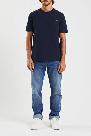 T-shirt regular - Blauw