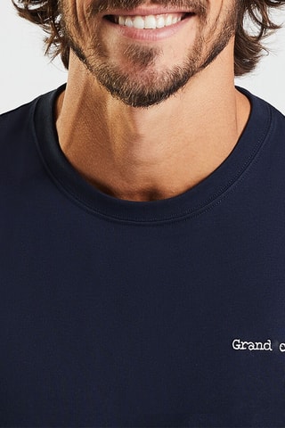 T-shirt regular - Blauw