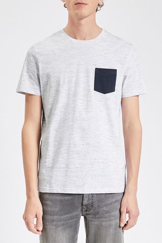 T-shirt - Gemêleerd Grijs