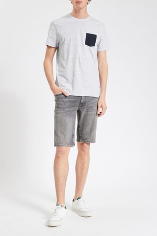 T-shirt - Gemêleerd Grijs