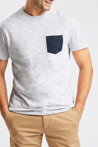 T-shirt - Gemêleerd Grijs