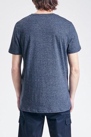 T-shirt - Gemêleerd Marineblauw