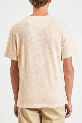 T-shirt - Gemêleerd Beige