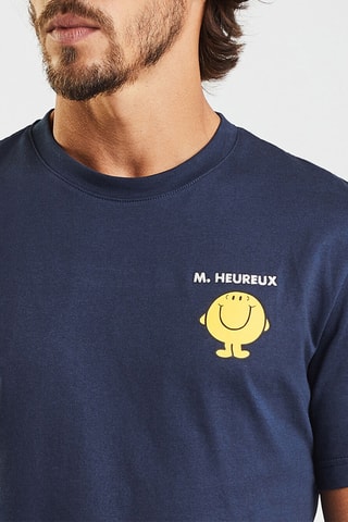 T-shirt - Marineblauw