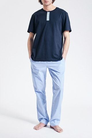 Pyjamashirt - Marineblauw