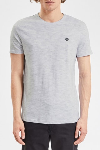 T-shirt Cinzento-claro mesclado