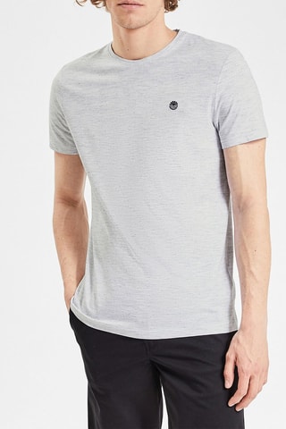 T-shirt Cinzento-claro mesclado