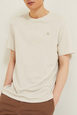 T-shirt regular - Bege