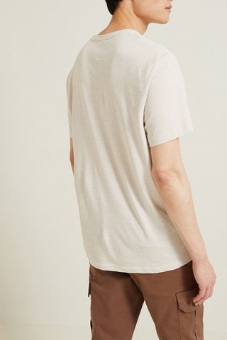 T-shirt regular - Bege