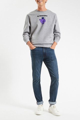 Sweater - Gemêleerd Grijs