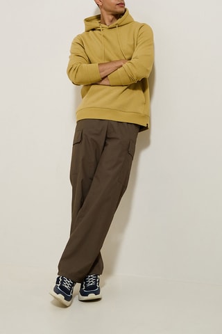 Sweater met Capuchon - Mosterdgeel