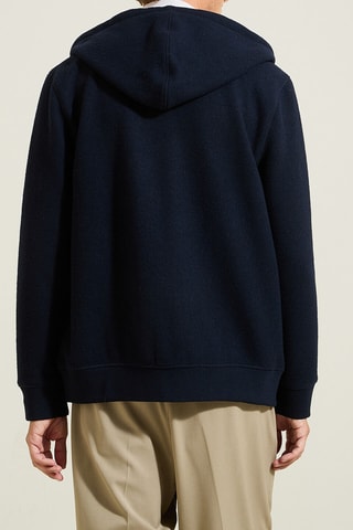 Sweater met Capuchon - Donkerblauw