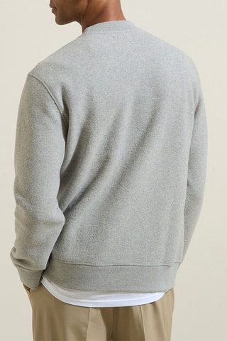 Sweater - Gemêleerd Lichtgrijs