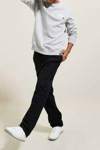 Sweater - Gemêleerd Lichtgrijs