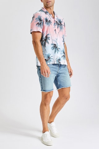 Spijkershort Marineblauw