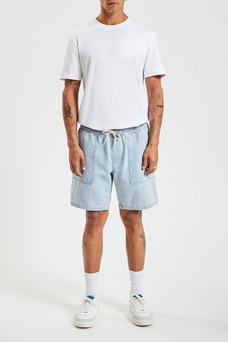 Spijkershort - Blauw