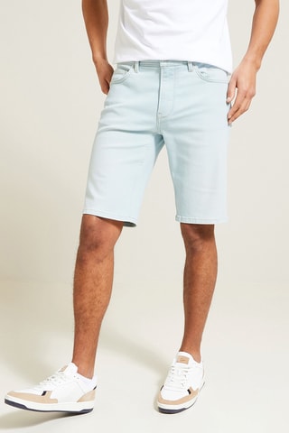 Jeansbermuda - Blauw