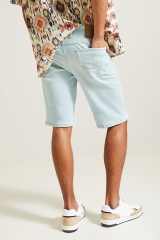 Jeansbermuda - Blauw
