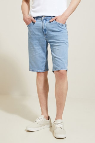 Jeansbermuda - Blauw