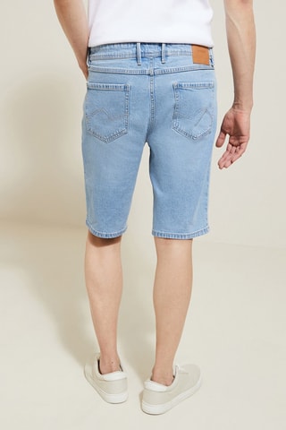 Jeansbermuda - Blauw