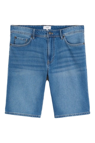 Jeansbermuda - Blauw