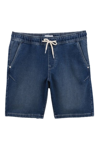 Jeansbermuda - Blauw