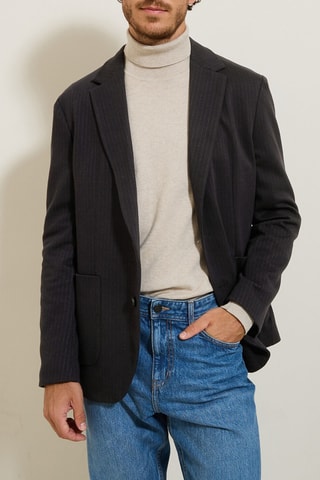 Blazer - Azul-escuro