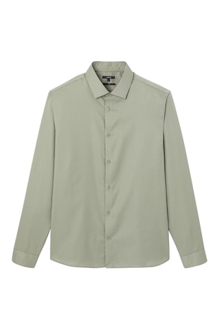 Overhemd Slim Fit - Olijfgroen