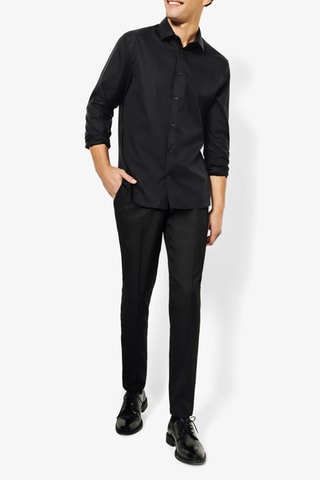 Overhemd Slim Fit - Zwart