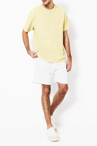 Biologisch Katoenen T-shirt Regular - Geel