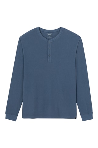 Biologisch Katoenen T-shirt Regular - Petrolblauw