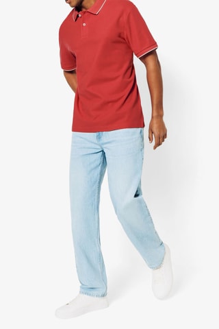 Biologisch Katoenen Polo Regular Fit - Oranje