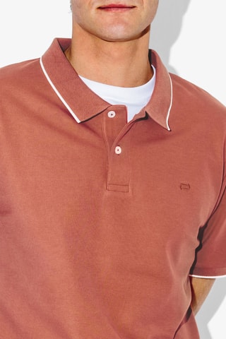 Biologisch Katoenen Polo Regular Fit - Rood