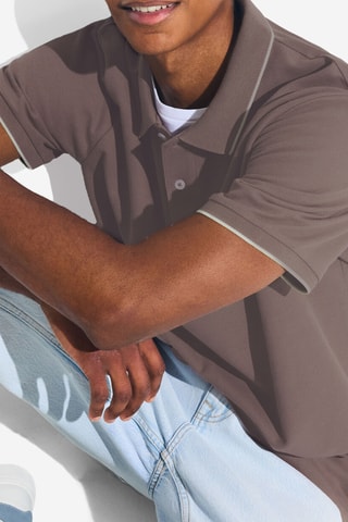 Biologisch Katoenen Polo Regular Fit - Roze