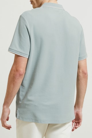 Biologisch Katoenen Polo Regular Fit - Lichtgroen