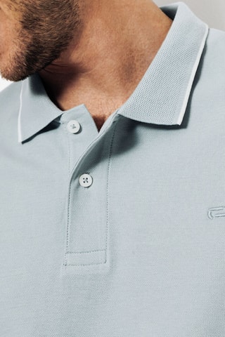 Biologisch Katoenen Polo Regular Fit - Lichtgroen