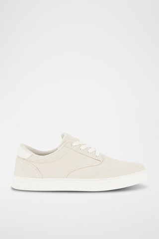 Sneakers - Beige en Wit