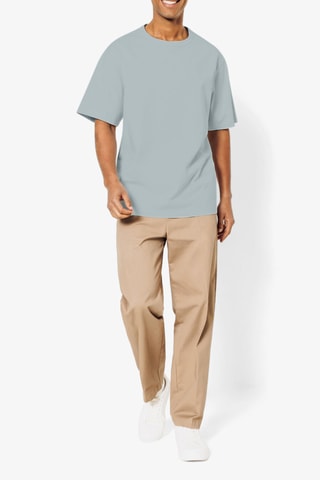 T-shirt relax - Blauwgrijs