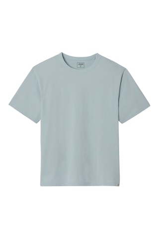 T-shirt relax - Blauwgrijs