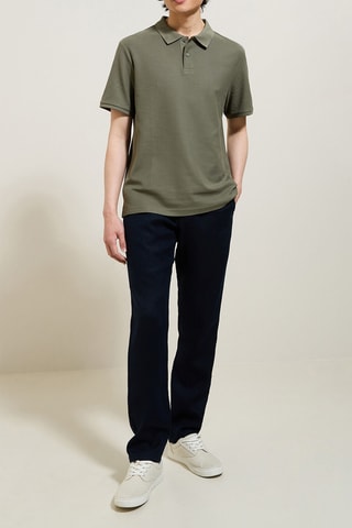 Polo Regular Fit - Kaki