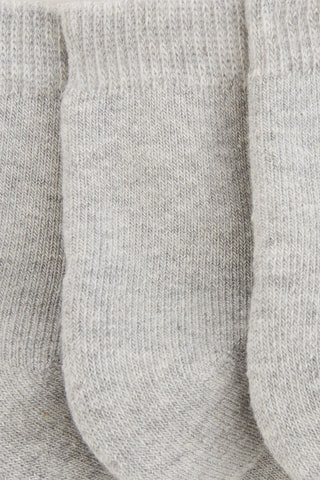 3 paar sokken - Lichtgrijs