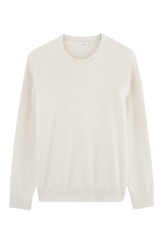 Biologisch Katoenen Trui - Lichtbeige