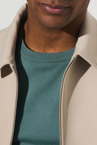 Biologisch Katoenen Trui - Pauwblauw