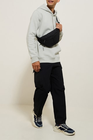 Sweater met Capuchon - Zeegroen