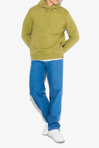 Sweater met Capuchon - Olijfgroen