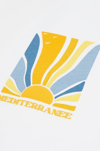 T-shirt regular - Wit