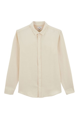 Overhemd Regular Fit - Ecru