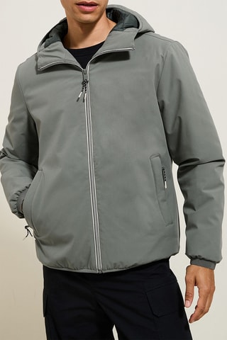 Jasje met Capuchon - Kaki