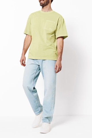 T-shirt relax - Lichtgroen