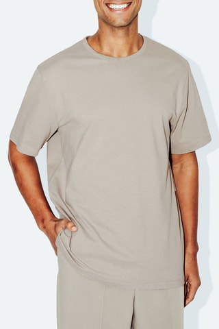 T-shirt regular - Bege